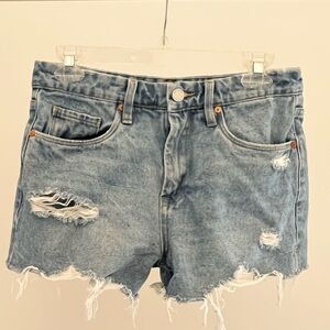 Blank NYC Distressed Denim Women's Shorts Size 28